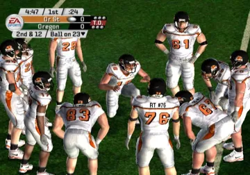 NCAA Football 06 screen shot game playing